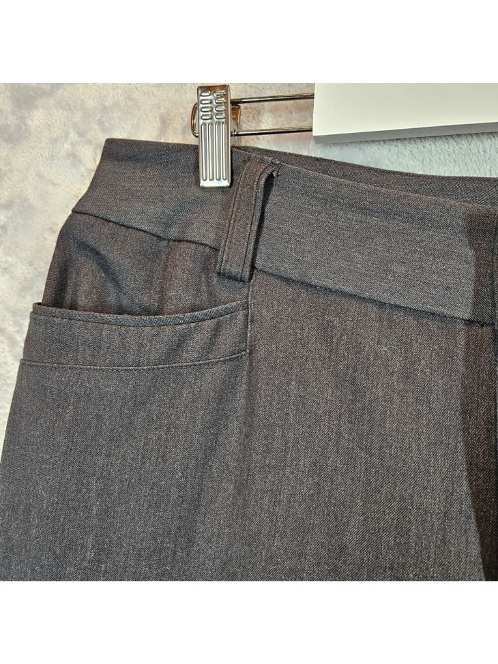 Christopher & Banks Gray Dress Pants Womens 14P Slacks Career Office date night - Picture 7 of 12